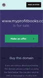 Mobile Screenshot of myprofitbooks.com